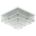 Ver imagem 4 de Kit 1 Lustre Cristal Acr Dream + 3 Pendentes Spark Branco