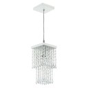 Ver imagem 5 de Kit 1 Lustre Cristal Acr Dream + 3 Pendentes Spark Branco