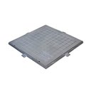 Ver imagem 1 de Tampa Tampão de Chão Alumínio Dupla Vedação Simples 50x50cm