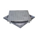 Ver imagem 4 de Tampa Tampão de Chão Alumínio Dupla Vedação Simples 50x50cm