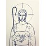 Bom Pastor 90cm x 30cm - 1