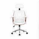 Ver imagem 7 de Cadeira de Escritório Juliette Presidente Giratória Branca - Gran Belo