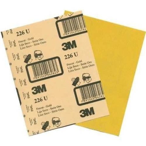 Lixa Seco Ouro 120 - 3m