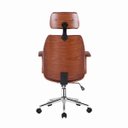 Ver mais imagens de Cadeira de Escritório Juliette Presidente Giratória Marrom - Gran Belo