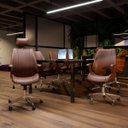 Ver imagem 5 de Cadeira de Escritório Juliette Presidente Giratória Marrom - Gran Belo