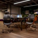 Ver imagem 5 de Cadeira de Escritório Juliette Presidente Giratória Preta