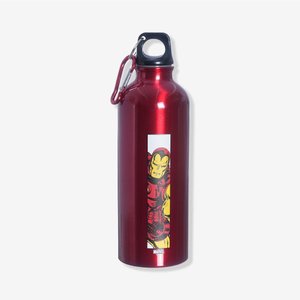 Garrafa com Mosquetão Homem de Ferro - Marvel