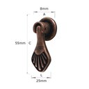 Ver imagem 3 de Puxador Arizona Cobre Velho Tamboreado Conjunto 348 Linha Tradition Torralba