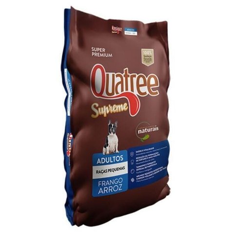 Ração Quatree Supreme Frango E Arroz Cães Adultos Raças Pequenas 3Kg