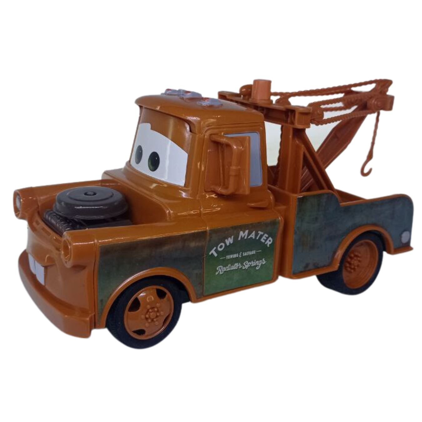 Carrinho Controle Remoto Total Carros Mater Disney - 7