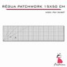 Régua Patchwork Scrapbook Corte Artesanato 15x50 Cm - Fenix - 6
