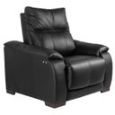Ver imagem 1 de Poltrona do Papai Requiem Reclinável Elétrica Couro Preto - Gran Belo