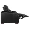 Poltrona do Papai Requiem Reclinável Elétrica Couro Preto - Gran Belo - 8
