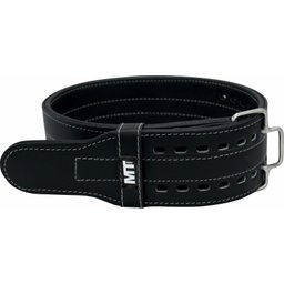 Cinturão Couro Ecológico Fivela Mt Sports Powerlifting 10cm - 1