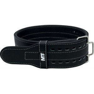 Cinturão Couro Ecológico Fivela Mt Sports Powerlifting 10cm