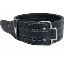 Cinturão Couro Ecológico Fivela Mt Sports Powerlifting 10cm - 3