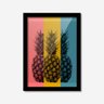 Quadro Decorativo Abacaxi Colorido 45cmx33cm Los Quadros - 1