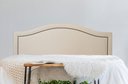 Ver imagem 1 de Cabeceira Queen para Cama Box Curva Luxo 160x60 Suede Off White - Fumê