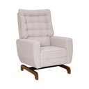 Ver imagem 3 de Poltrona de Amamentação Olivia com Balanço Bebê Completo:tb 196 Linho Rose