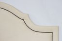 Ver imagem 3 de Cabeceira King para Cama Box Provençal Luxo 193x60 Suede Off White - Tachas Fumê