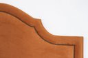 Ver imagem 3 de Cabeceira King para Cama Box Provençal Luxo 193x60 Veludo Terracota - Tachas Fumê