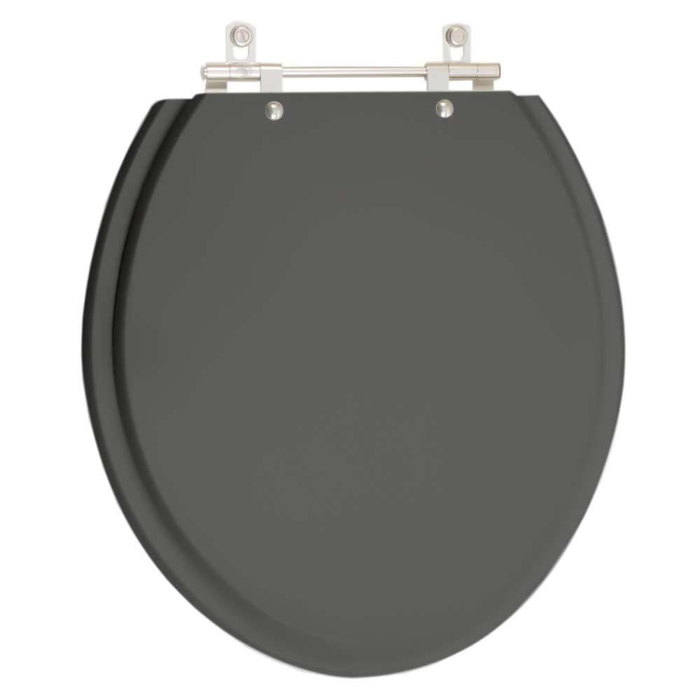 Assento Sanitário Laqueado Evolution Cinza Escuro para Vaso Santamarina - 1