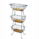 Ver imagem 4 de Fruteira 3 Andares Oval Minas Rústico