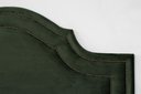 Ver imagem 3 de Cabeceira Casal para Cama Box Provençal Luxo Dupla 140x60 Veludo Verde - Tachas Fumê