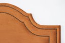 Ver imagem 3 de Cabeceira Casal para Cama Box Provençal Luxo Dupla 140x60 Veludo Terracota - Tachas Fumê