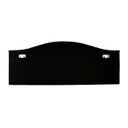 Ver imagem 5 de Cabeceira Casal para Cama Box Curva Luxo 140x60 Suede Off White - Prata
