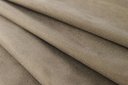 Ver imagem 4 de Cabeceira Casal para Cama Box Curva Luxo 140x60 Suede Bege - Tachas Fumê