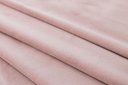 Ver imagem 4 de Cabeceira Casal para Cama Box Curva Luxo 140x60 Veludo Rosê - Tachas Prata