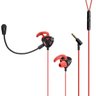 Fone de Ouvido Gamer G9 Red In-Ear com Microfone Destacável - 2