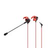 Fone de Ouvido Gamer G9 Red In-Ear com Microfone Destacável - 4