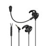 Fone Ouvido Gamer G9 Black In-Ear com Microfone Destacável - 1