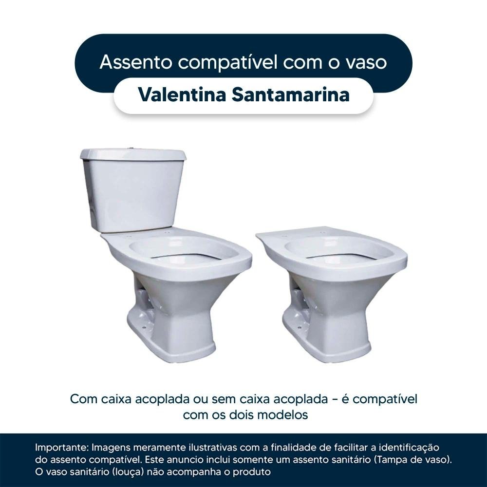 Assento Sanitário Laqueado Valentina Ocre para Vaso Santamarina - 4