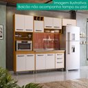 Ver imagem 5 de Cozinha Compacta 4 Peças 258x218 cm Balcao para Pia Malta Freijo Off Acetinado Poliman
