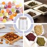 Kit 3 Potes De Vidro Hermético Tampa Bambu 300ml Boião - 5