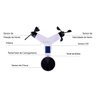 Estação Meteorológica Profissional Sem Fio IPWH-2900 - 3