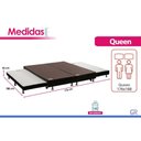 Ver imagem 3 de Cama Box c/Auxiliar Queen Ortobom Corano Black 176x188