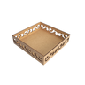 Bandeja com Arabesco 100% MDF (20x20) MDF CRU - 3