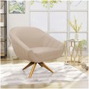 Ver mais imagens de Kit 02 Poltronas Giovana Suede Rosa Bebê