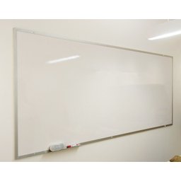 Quadro Branco Liso Reto 150x120cm - Lousa Profissional - Moldura de Alumínio - 1