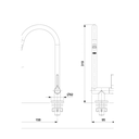 Ver imagem 2 de Torneira Celite Lix Coz. Mesa B.móv. C/ Arej. Cr