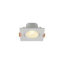 Spot de Led Blumenau Slim Quadrado 3w Bivolt 3000k Luz Amarela - 1