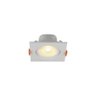 Spot de Led Blumenau Slim Quadrado 3w Bivolt 3000k Luz Amarela - 1