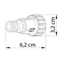 Ver imagem 3 de Conector de Entrada de Água com Filtro para Lavadora de Alta Pressão Tramontina Tramontina
