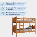 Ver imagem 4 de Beliche Adulto ou Infantil com 02 Colchões D33 Grade Robusta Reforçada com Proteção Completa