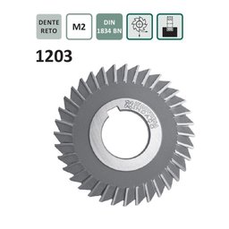 Fresa Circular, Corte de 3 Lados Dentado Extra Fino 100 X 3 X 32 X 40 - Din 1834 Bn - 1203 - 5