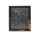 Ver imagem 3 de Quadro Adorno De Mesa Metal São Miguel Arcanjo Com Oração Prateado